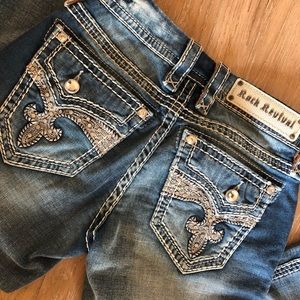 Rock Revival Boot Cut Jeans Size 25